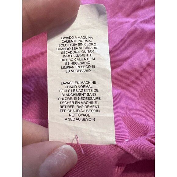 Psycho Bunny Modern Fit Stretch Non Iron Pink Long Sleeve Button Shirt Size 15.5 - Picture 11 of 16